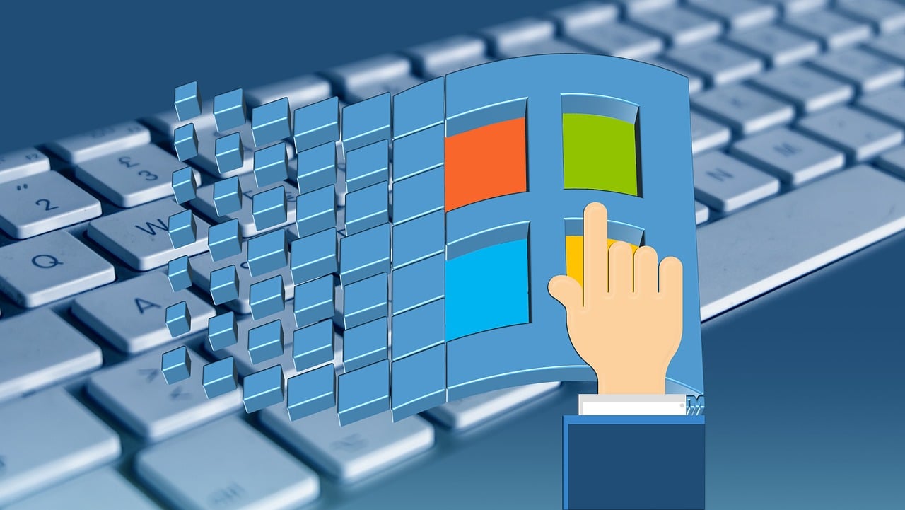 Windows and computer illustration representing a Microsoft 365 service outage